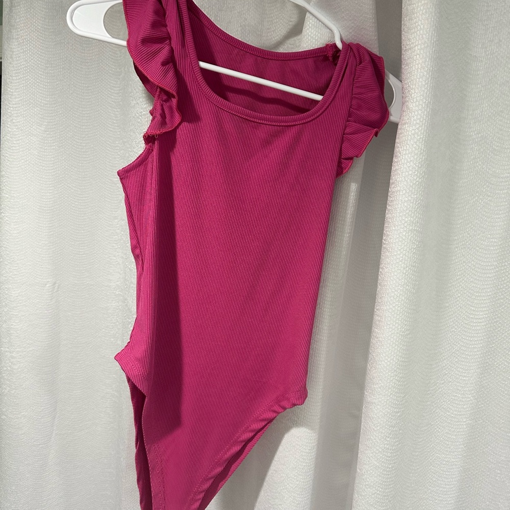 Pink bodysuit